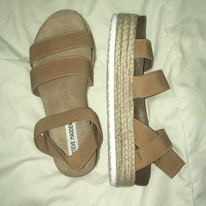 Steve Madden Espadrille Platform Sandal - sz 7